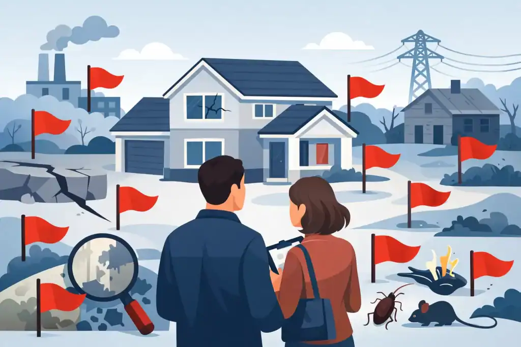 12 Top Red Flags at a Property Viewing